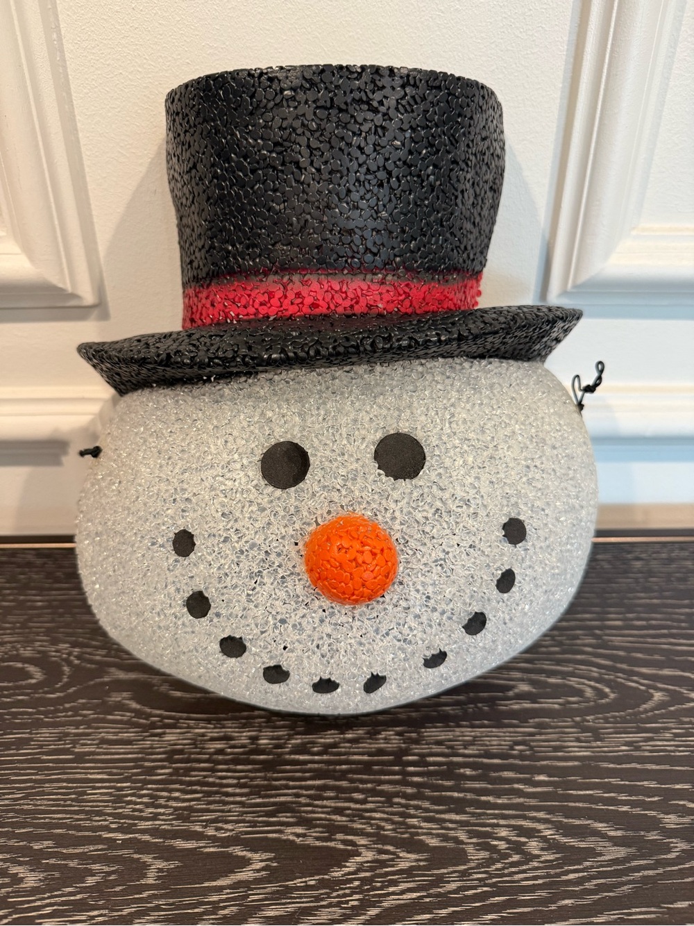 Christmas Snowman Outdoor Porch Light Lantern Cover Decoration